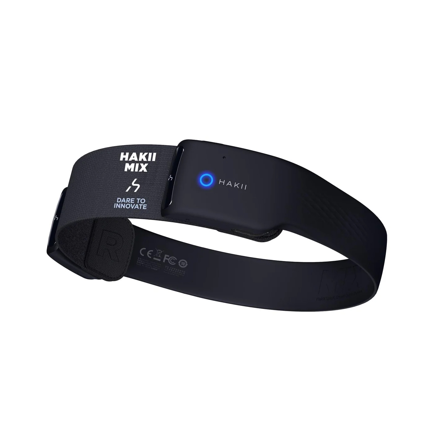 Умная спортивная повязка-наушник HAKII Mix Smart Headband Headphones for Sports (Black)